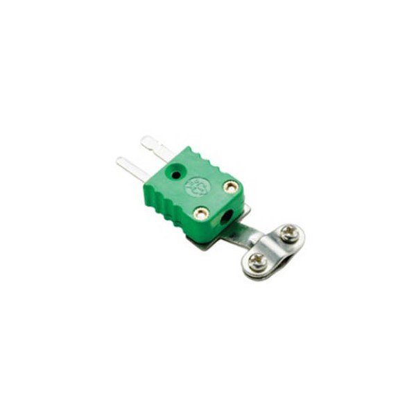 TC 724-790 - 케이블 클램프가 장착된 녹색 미니 커넥터