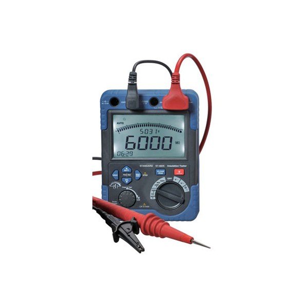 REED INSTRUMENTS R5002 - 본체와 테스트 리드, 악어 클립 구성