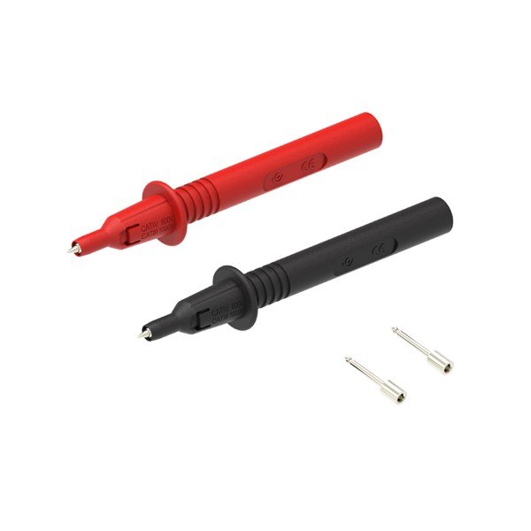 ELECTRO-PJP KIT 411 - 빨강·검정 테스트 프로브와 소켓 핀 구성품