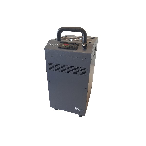LEYRO INSTRUMENTS LCB50 - 손잡이와 제어부가 있는 소형 항온조 본체