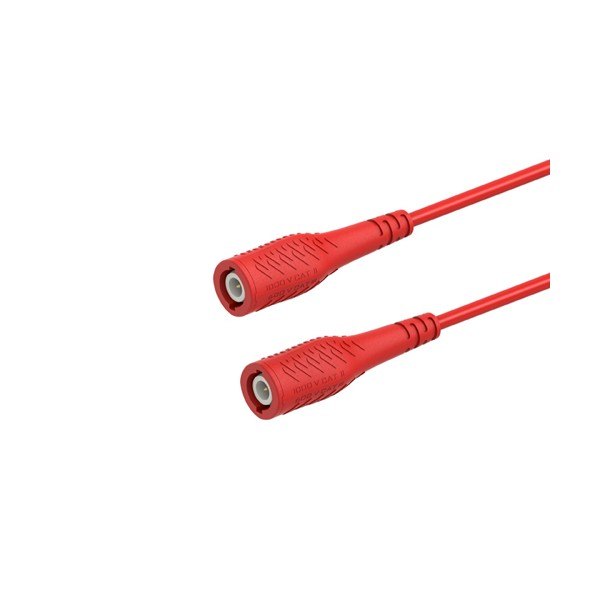 ELECTRO-PJP 7150-50Ω - 양 끝에 BNC 플러그가 달린 빨간 케이블