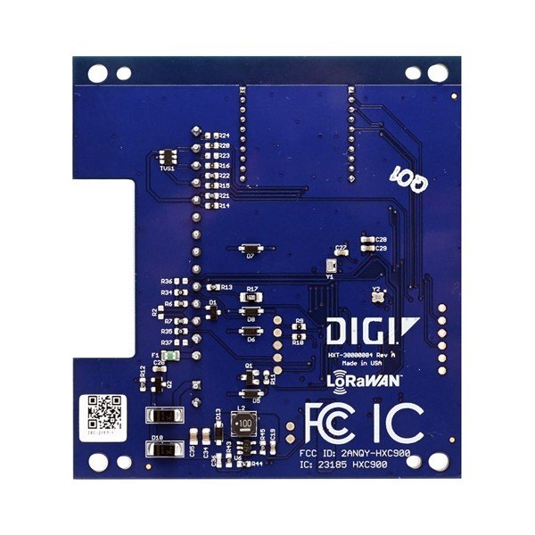 DIGI IEC-9-LR-O-PCA - 기판 후면의 인증 마크와 인쇄 문구