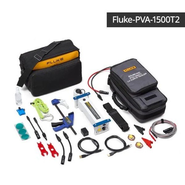 FLUKE PVA-1500 시리즈 - 가방과 케이블, 센서 등 PV 분석기 키트 구성품