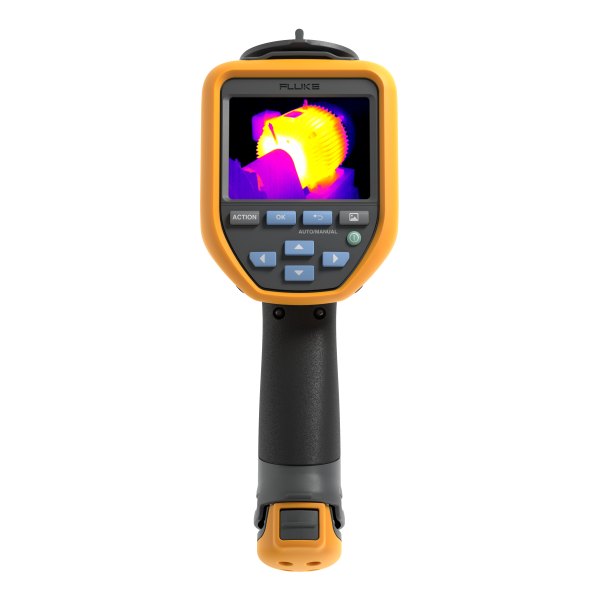 FLUKE TIS65 PRO - 열화상 화면이 표시된 카메라 전면