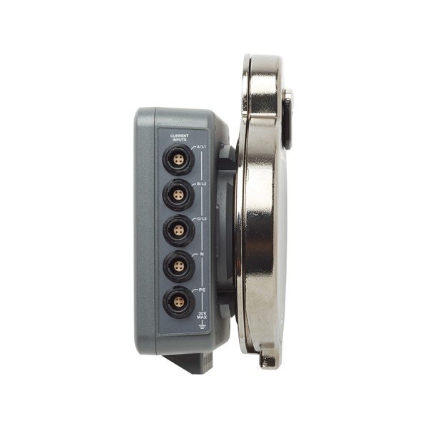 FLUKE PQ400 - 측면에서 본 전류 입력 단자 모습
