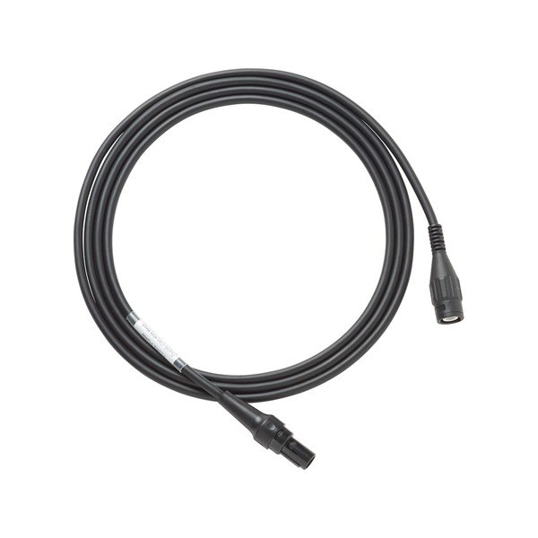 FLUKE I17XX-BNC-M2M - BNC 커넥터가 달린 검은색 연결 케이블 모습
