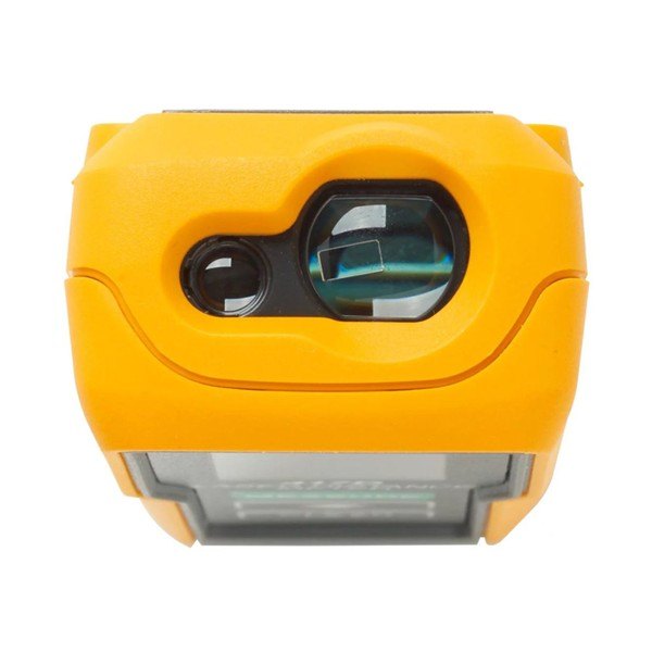 Fluke 417D - 본체 상단의 레이저 출사부와 수광부 확대 모습