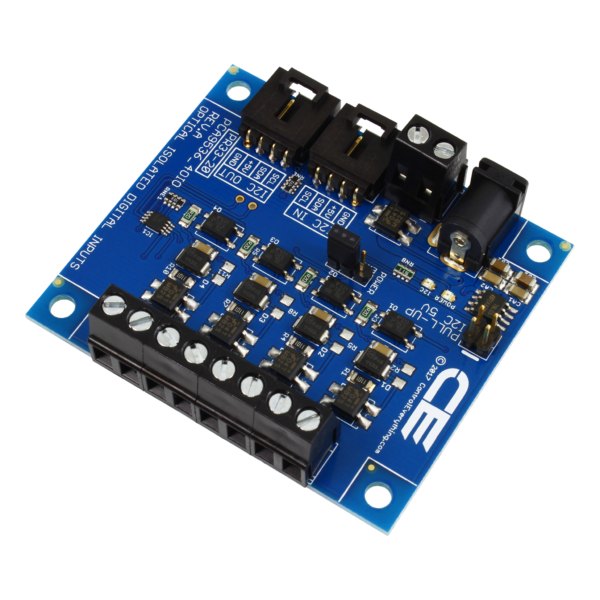 NCD PR33-20 - 단자대와 I2C 커넥터가 있는 절연 디지털 입력 기판