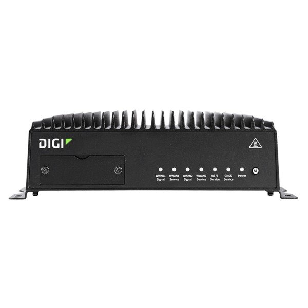 DIGI TX54 - 로고와 표시등이 보이는 라우터 전면 모습