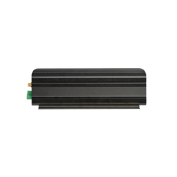 DIGI TX64 - 측면에서 본 방열 케이스와 전원 단자