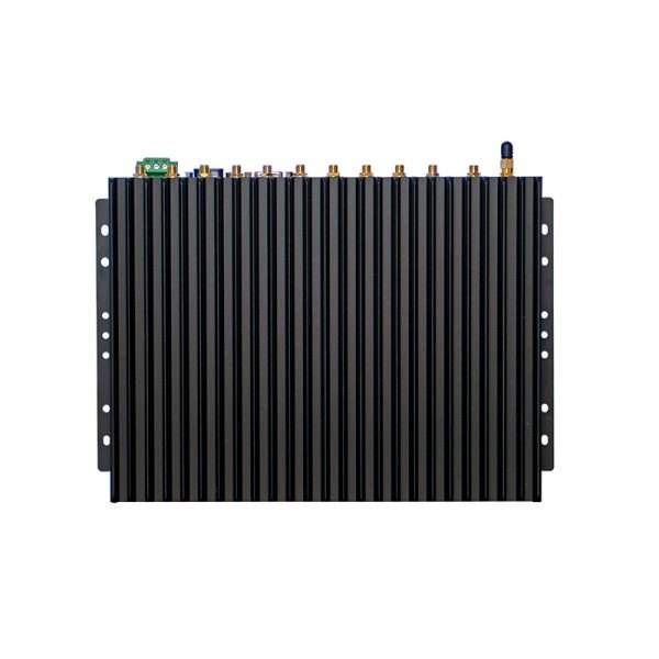 DIGI TX64 - 상단에서 본 방열 핀과 브래킷 구조
