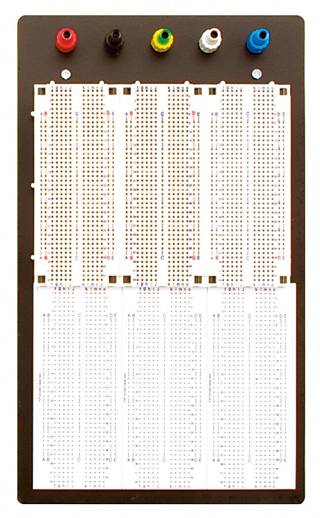 ELECTRO-PJP 19111.0 - 바인딩 포스트가 달린 대형 무납땜 브레드보드