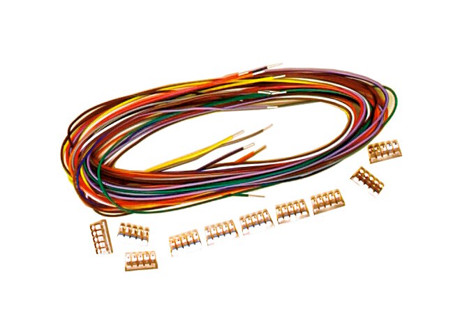 ELECTRO-PJP 19104.0 - 여러 색상의 점퍼 와이어와 연결 부품 세트