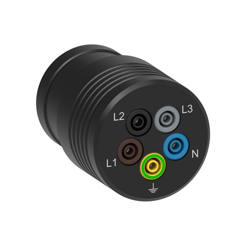 ELECTRO-PJP AdaFM Tetra 16A - L1 L2 L3 N 접지 안전 소켓이 있는 원통형 어댑터