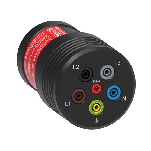 ELECTRO-PJP AdaFM Tetra 63A - 파일럿 단자까지 갖춘 6극 안전 소켓 원통형 어댑터