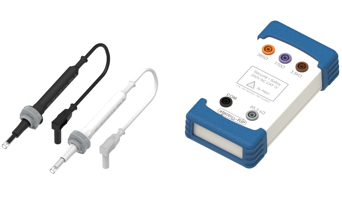 ELECTRO-PJP CPI-TestKit-385A - 테스트 리드와 절연 안전 모듈로 구성된 테스트 키트