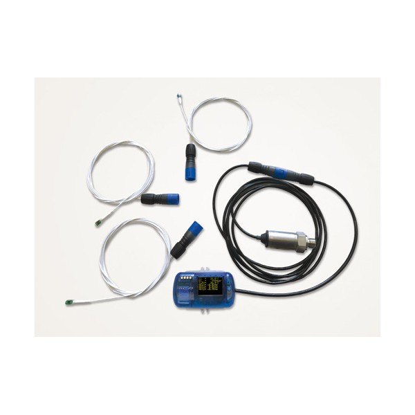 MSR147W2D (WiFi) - 데이터로거 본체와 여러 센서 프로브 구성품