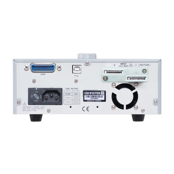 GWINSTEK PCS-1000I - 인터페이스 단자와 전원부가 있는 후면