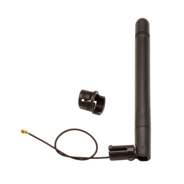DIGI A24-HABUF-P5I - 막대형 안테나와 케이블, 고정 링 구성품