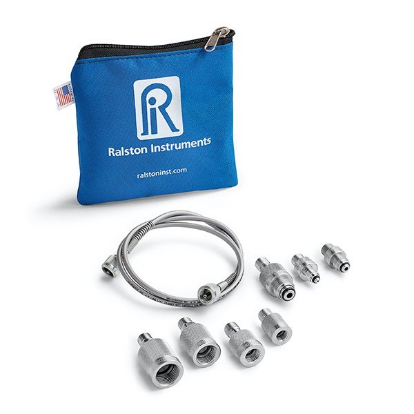 RALSTON INSTRUMENTS QTHA-KIT28 - 파우치와 호스, 플레어 커넥터 구성품