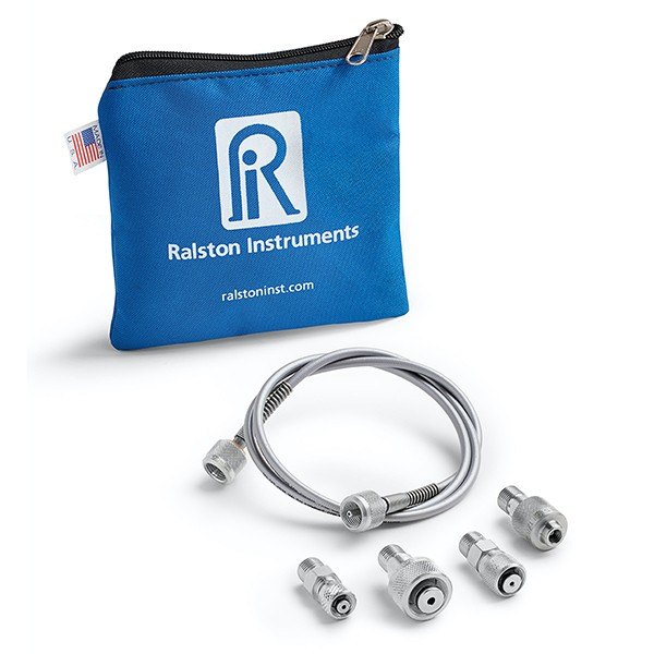 RALSTON INSTRUMENTS QTHA-KIT31-SS - 파우치와 호스, 스테인리스 튜브 피팅 구성품
