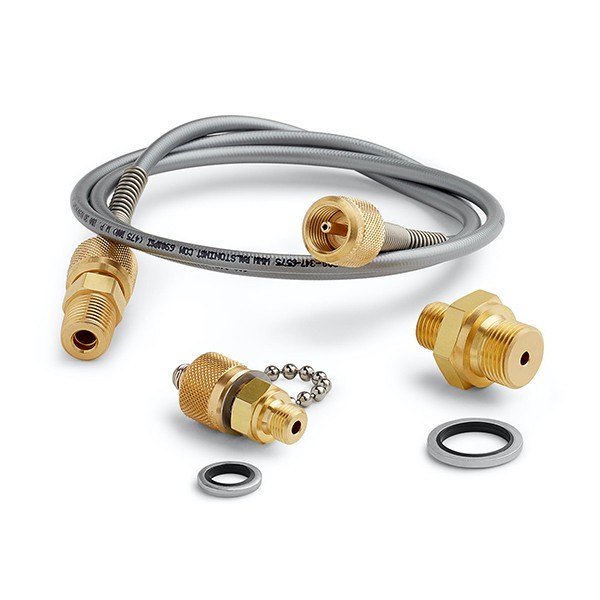 RALSTON INSTRUMENTS QTHA-KIT33 - 호스와 체인 캡, 와셔가 포함된 핸드 펌프 키트