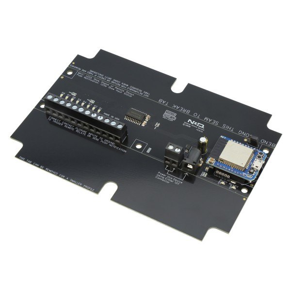 NCD PR60-12_MIRCC8_WIFI - Wi-Fi 모듈과 다수의 단자대가 있는 접점 입력 기판