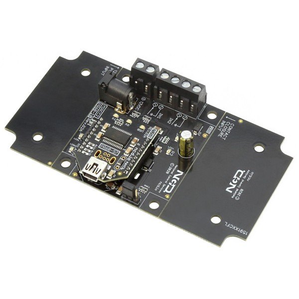NCD PR60-10_MIRCC2_USB - USB 모듈과 단자대가 있는 접점 입력 기판