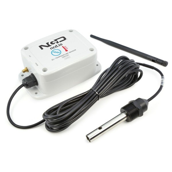 NCD PR55-47EC - 안테나를 분리해 둔 전도도 센서와 프로브 모습