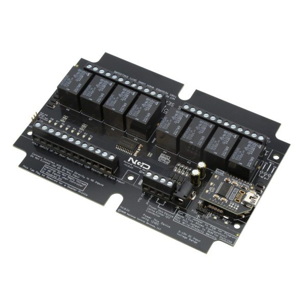 NCD PL_USB_510 - 릴레이가 두 줄로 배열된 USB 컨트롤러 기판