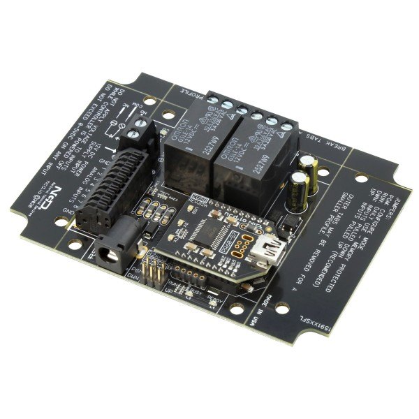NCD PL_USB_510 - USB 모듈과 릴레이 2개가 있는 컨트롤러 기판