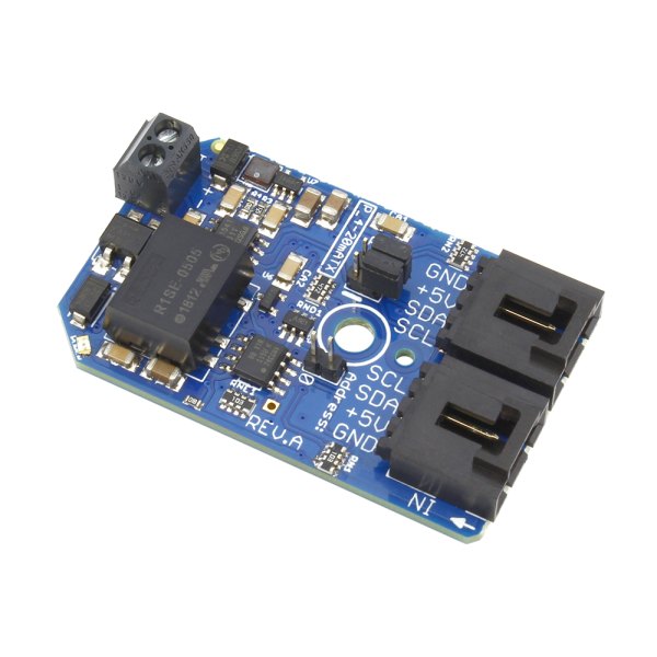 NCD PR33-49 - 기판의 I2C 커넥터와 출력 단자 부분 모습