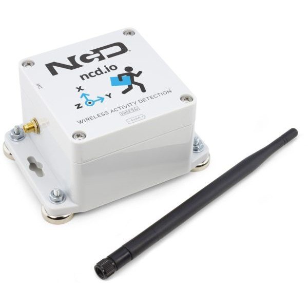 NCD PR52-33J - 하단 자석과 외부 안테나가 보이는 감지기 본체