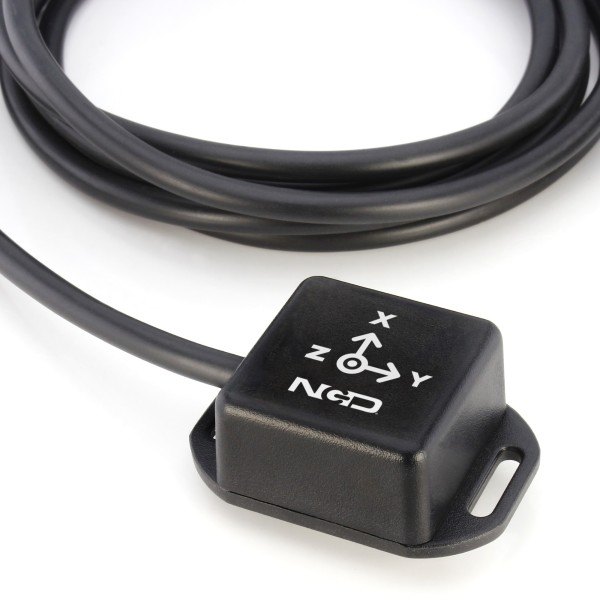 NCD PR52-33E - X, Y, Z 축 표시가 있는 진동 센서 헤드 확대