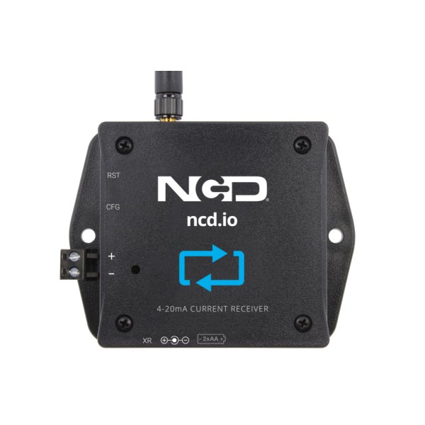NCD PR52-9 - 입력 단자대와 표시부가 보이는 수신기 정면 모습