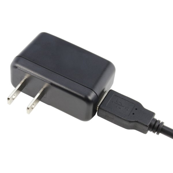 NCD VEL05US050-US-BB - USB 케이블이 연결된 전원 어댑터 모습