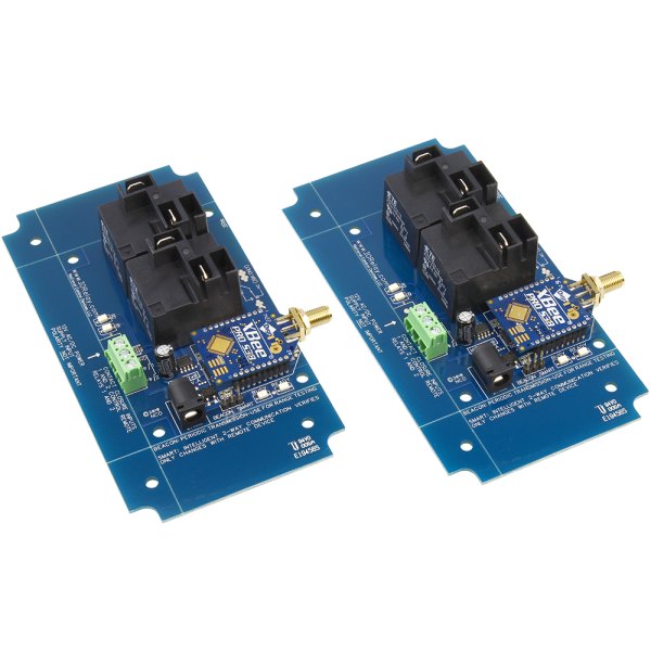 NCD MirXR2x0_KIT - 대형 릴레이 2개가 장착된 고전력 릴레이 보드 2개