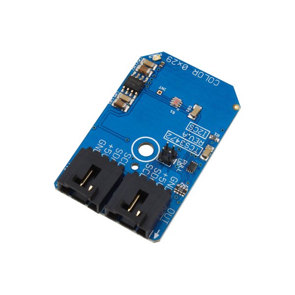 NCD PR7-24 - I2C 커넥터가 있는 컬러 센서 소형 기판 모습