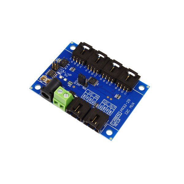 NCD PR32-29 - 반대 방향에서 본 멀티플렉서 기판과 I2C 포트 모습