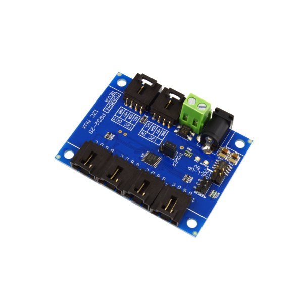 NCD PR32-29 - I2C 포트 4개와 전원 단자가 있는 멀티플렉서 기판