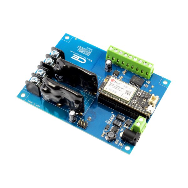 NCD 2 채널 솔리드 스테이트 릴레이 실드 + 6 개의 GPIO (IoT 인터페이스 포함) - 솔리드 스테이트 릴레이 2개가 장착된 릴레이 실드