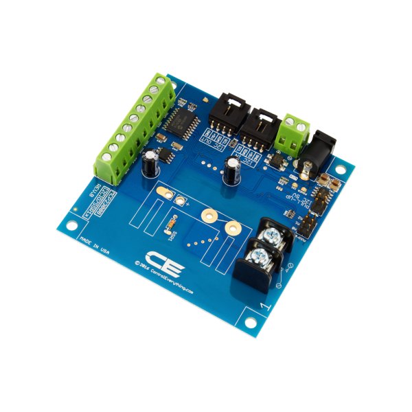 NCD 1 채널 솔리드 스테이트 릴레이 컨트롤러 + I2C 인터페이스가있는 GPIO 7 개 - 단자대와 I2C 커넥터가 있는 1채널 릴레이 보드 모습