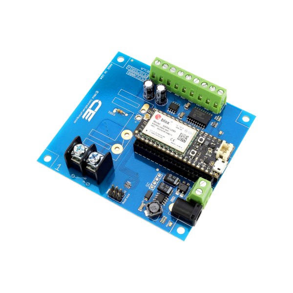 NCD 1 채널 솔리드 스테이트 릴레이 실드 + 7 GPIO (IoT 인터페이스 포함) - 단자대와 IoT 모듈이 장착된 1채널 릴레이 실드 기판