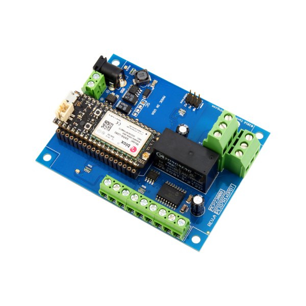 NCD 1 채널 DPDT 신호 릴레이 실드 + 7 GPIO (IoT 인터페이스 포함) - 무선 모듈과 전원 잭, 단자대가 있는 1채널 릴레이 보드