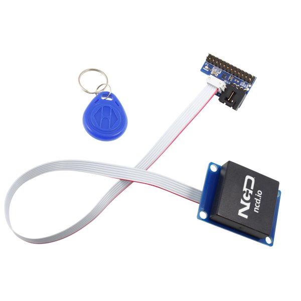 NCD PR32-9 - RFID 리더와 어댑터, 키 태그, 리본 케이블 구성품