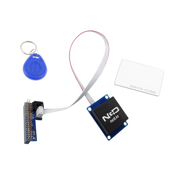NCD PR32-8 - RFID 리더와 어댑터, 카드, 키 태그, 리본 케이블 구성품