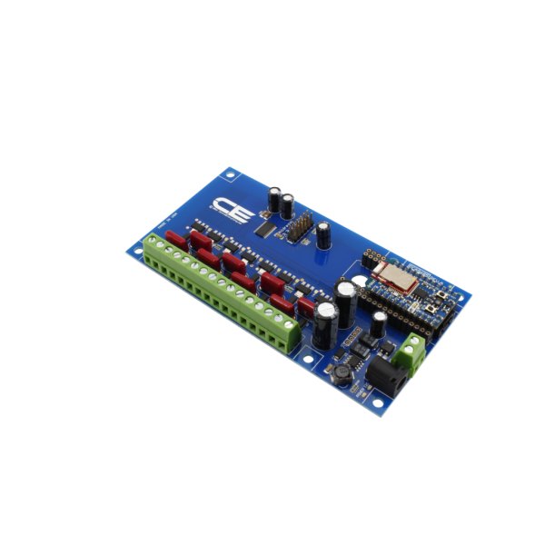 NCD PCA9685 IoT 인터페이스가있는 8 채널 8W 12V FET 드라이버 비례 밸브 컨트롤러 - 무선 모듈이 장착된 FET 드라이버 보드 상단면