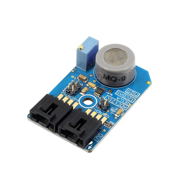 NCD PR2C-11 - MQ-9 가스 센서와 가변 저항이 있는 기판 상단면