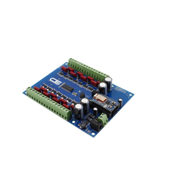 NCD MCP23017 IoT 인터페이스가있는 16 채널 8W 12V FET 솔레노이드 드라이버 밸브 컨트롤러 - 소형 컨트롤러 모듈이 장착된 FET 드라이버 보드