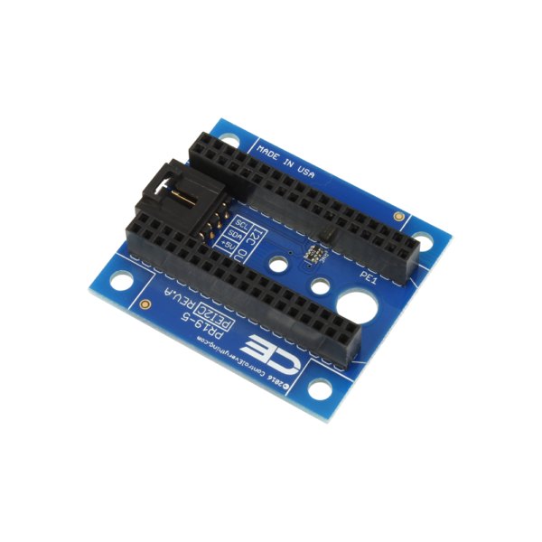 NCD PR19-5 - 두 줄 소켓 헤더가 있는 파란색 I2C 차폐 기판